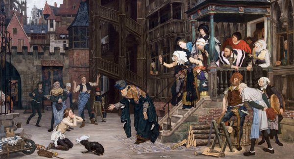 Main Product Photo of The Return of the Prodigal Son  Painting by James Tissot