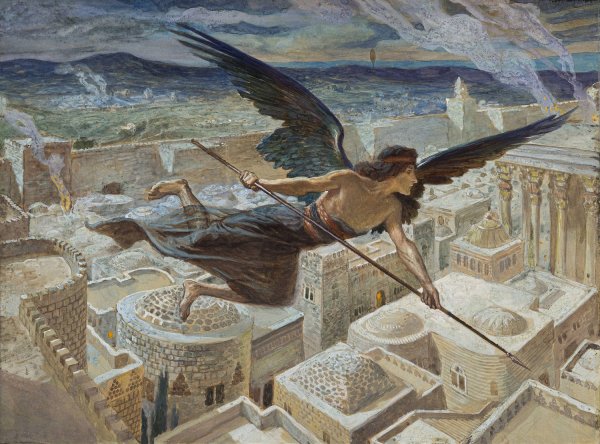 Main Product Photo of The Slaying of the Assyrians  Painting by James Tissot