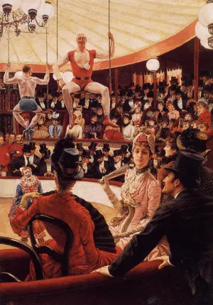 The Sporting Ladies also known as The Amateur Circus by James Tissot Oil Painting