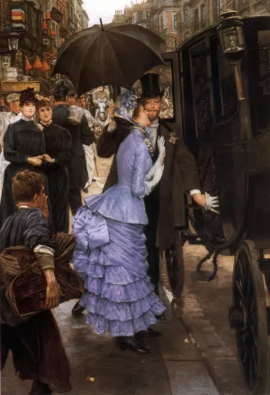 The Traveller painting by James Tissot