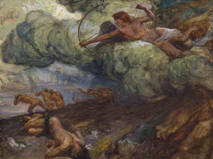 The Ungodly Shall Not Stand Oil painting by James Tissot