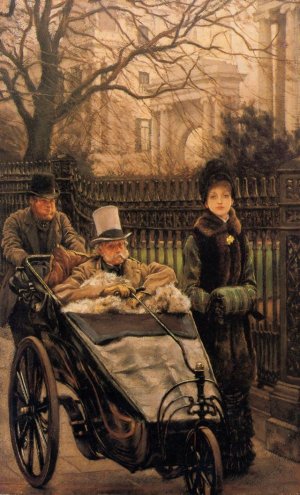 The Warrior's Daughter Oil painting by James Tissot