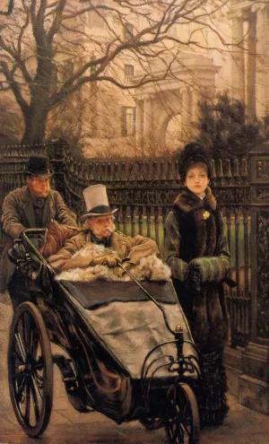 The Warrior's Daughter Oil painting by James Tissot
