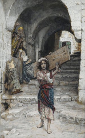 The Youth of Jesus by James Tissot Oil Painting