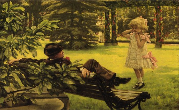 Uncle Fred by James Tissot - Hand-Painted Oil Painting Reproduction