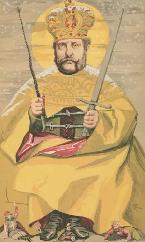 Vanity Fair; Royalty; 'La Civilisation Russe', Alexander II, Emperor of Russia, October 16, 1869 by James Tissot Oil Painting