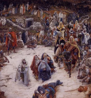 What Our Saviour Saw from the Cross Oil painting by James Tissot