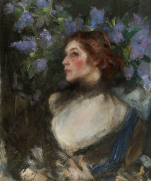 Florence Shannon by James Jebusa Shannon Oil Painting