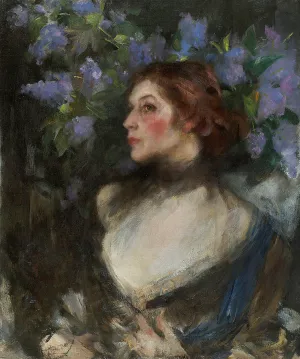 Florence Shannon by James Jebusa Shannon Oil Painting