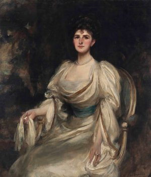 Mrs George Harland-Peck by James Jebusa Shannon Oil Painting
