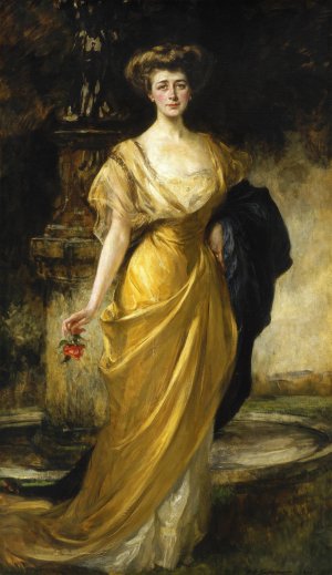 Nora McMullen Mellon by James Jebusa Shannon Oil Painting