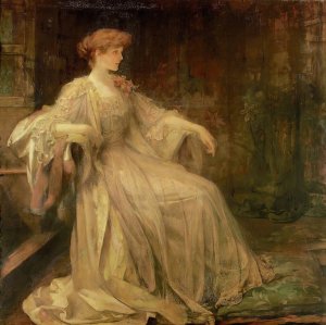 Portrait of Violet, Marchioness of Granby by James Jebusa Shannon Oil Painting