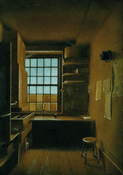 Main Product Photo of Interior of a Lottery Painting by James Kidder