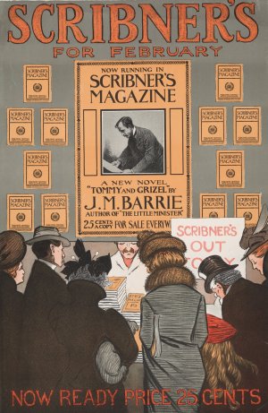 Scribners for February by James Matthew Barrie Oil Painting