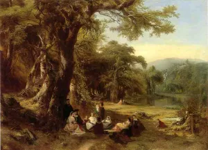 An Afternoon Concert Oil painting by James Mcdougal Hart