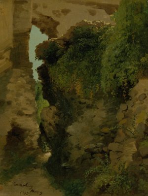 Godesberg by James Mcdougal Hart Oil Painting