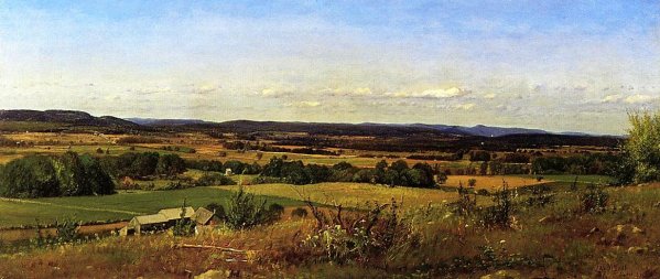 Main Product Photo of New Hamshire Landscape Painting by James Mcdougal Hart
