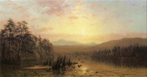 Taking Flight by James Mcdougal Hart Oil Painting
