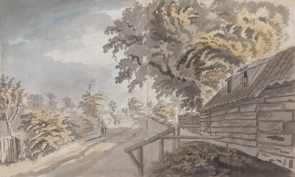 A Country Lane by James Miller - Hand-Painted Oil Painting Reproduction