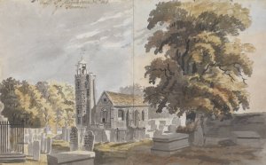 Church at Marlylebone by James Miller Oil Painting