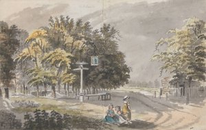 Near Putney by James Miller Oil Painting