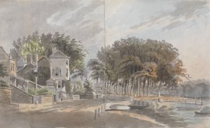 The Swan Inn at Twickenham by James Miller Oil Painting