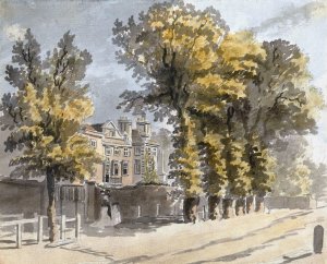 View of a House by James Miller Oil Painting