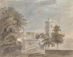 View of Buildings by James Miller Oil Painting