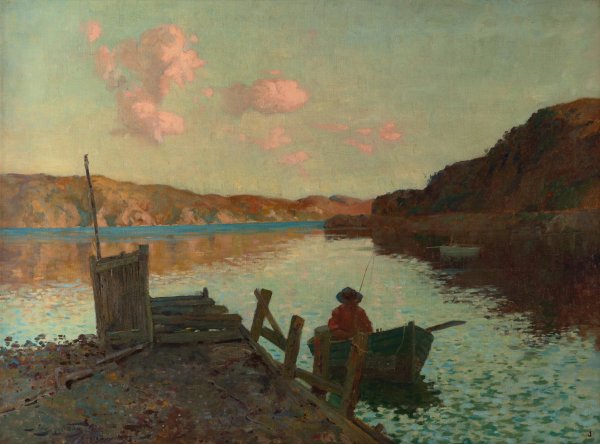 Main Product Photo of Evans Bay Painting by James Nairn