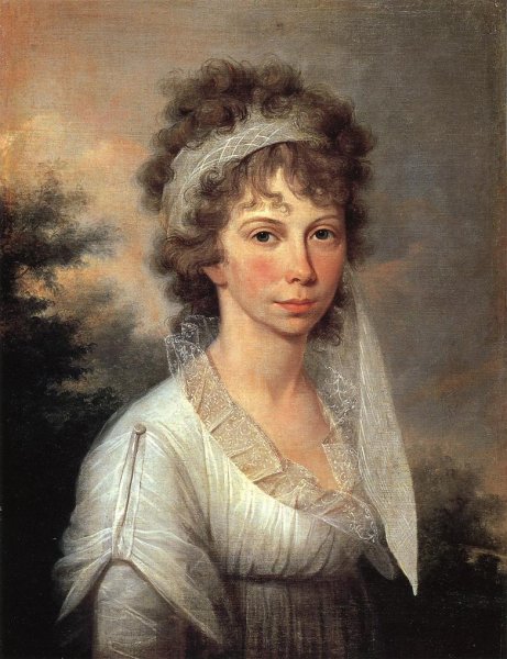 Jane Ramsay Peale by James Peale - Hand-Painted Oil Painting Reproduction
