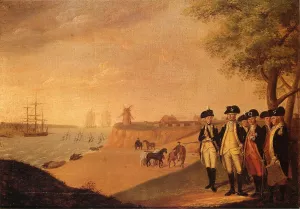 The Generals at Yorktown by James Peale - Oil Painting Reproduction