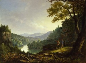 Kentucky Landscape by James Pierce Barton Oil Painting