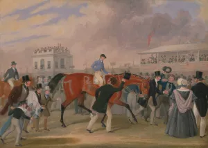 The Derby Pets; The Winner by James Pollard Oil Painting