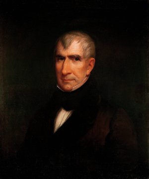 William Henry Harrison by James Reid Lambdin Oil Painting