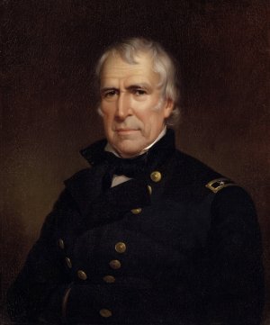 Zachary Taylor by James Reid Lambdin Oil Painting