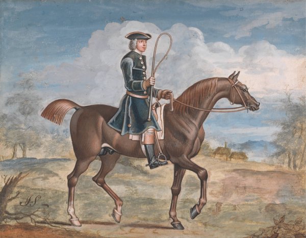 Main Product Photo of Mr. Woodward, Mounted Painting by James Seymour
