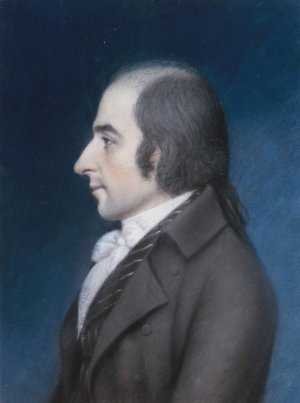 Albert Gallatin by James Sharples Oil Painting