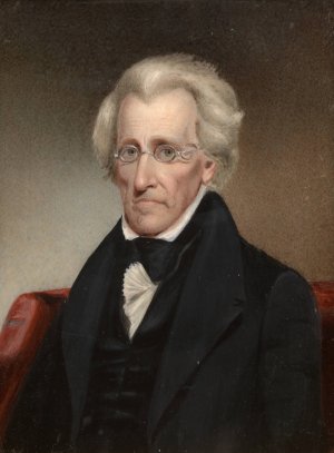 Andrew Jackson by James Tooley, Jr. Oil Painting