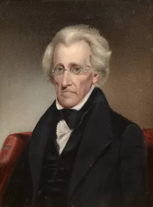 Andrew Jackson by James Tooley, Jr. Oil Painting