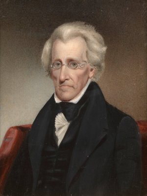 Andrew Jackson by James Tooley, Jr. Oil Painting