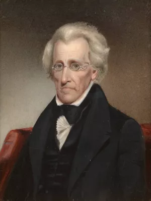 Andrew Jackson by James Tooley, Jr. Oil Painting
