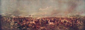 Battle of Gettysburg by James Walker Oil Painting