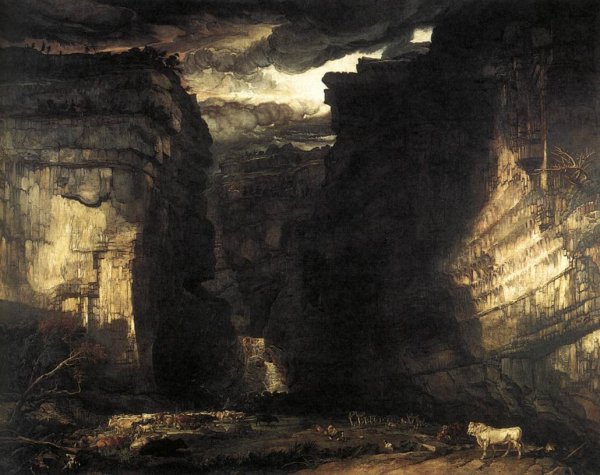 Main Product Photo of Gordale Scar Painting by James Ward