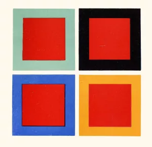 Modification of Tone and Hue of a Colour when placed on or near Different Colours by James Ward Oil Painting
