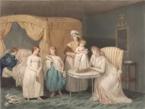 The Clean Face Rewarded by James Ward Oil Painting