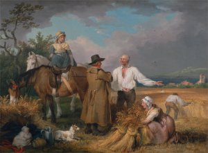 The Reapers by James Ward Oil Painting