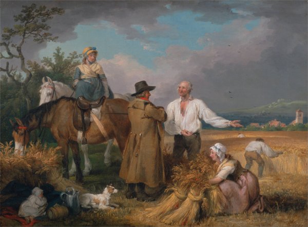 The Reapers  by James Ward - Hand-Painted Oil Painting Reproduction