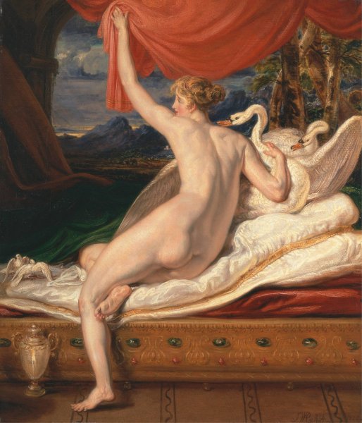 Venus Rising from her Couch  by James Ward - Hand-Painted Oil Painting Reproduction