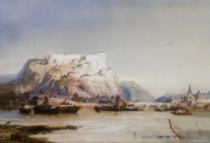 Namur Belgium painting by James Webb