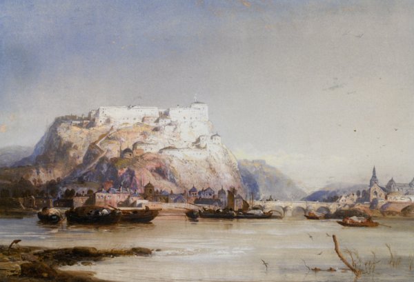 Main Product Photo of Namur Belgium Painting by James Webb